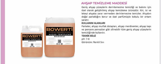 AHŞAP TEMİZLEME MADDESİ