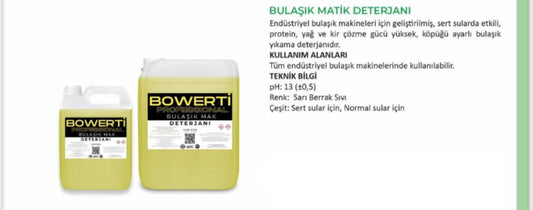 BULAŞIK MAKİNE DETEJANI