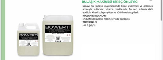 BULAŞIK MAKİNA KİREÇ ÇÖZÜCÜ